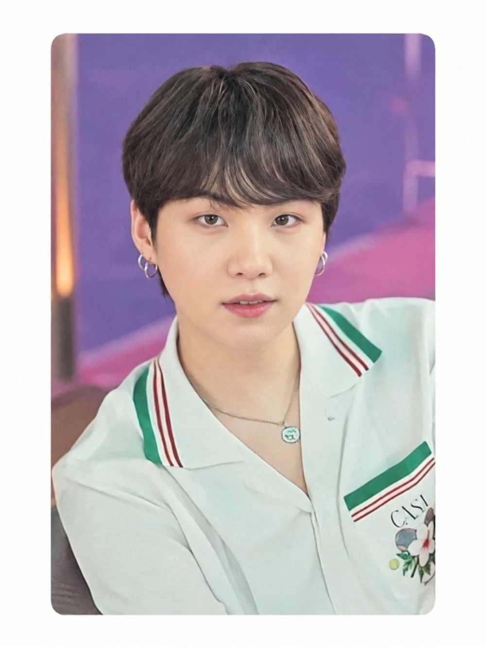 BTS 2021 MUSTER SOWOOZOO MINI PHOTO CARD SUGA 2/8 - BRAND NEW